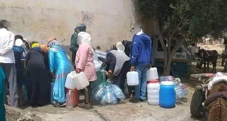 أزمة العطش بسطات تدق باب الوزير بركة أزمة العطش بسطات تدق باب الوزير بركة