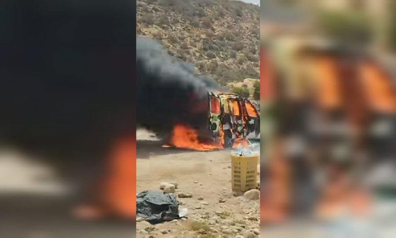 أكادير : إعداد وجبة غذاء تتسبب في حريق بسيارة بشاطئ أغروض