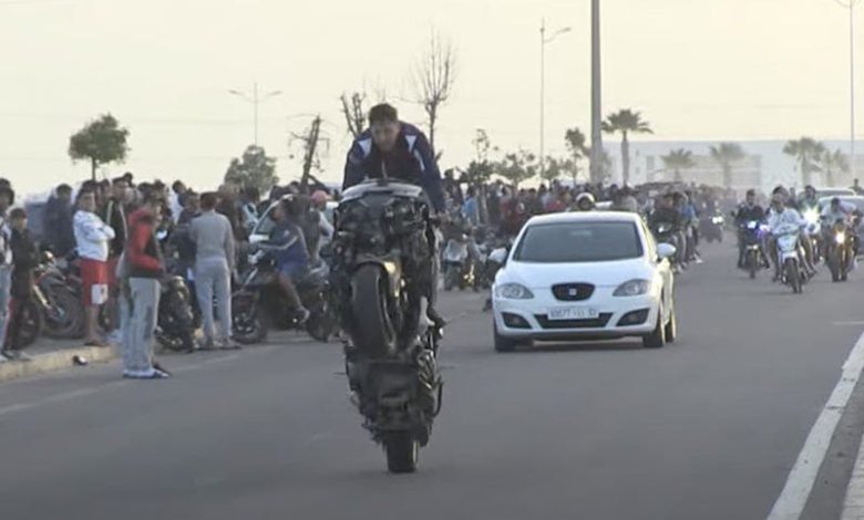 أكادير : السياقة الاستعراضية للدراجات النارية تزعج المواطنين