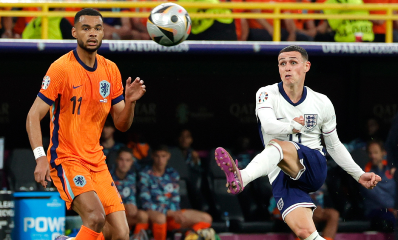 إنجلترا تفوز على هولندا وتبلغ نهائي اليورو