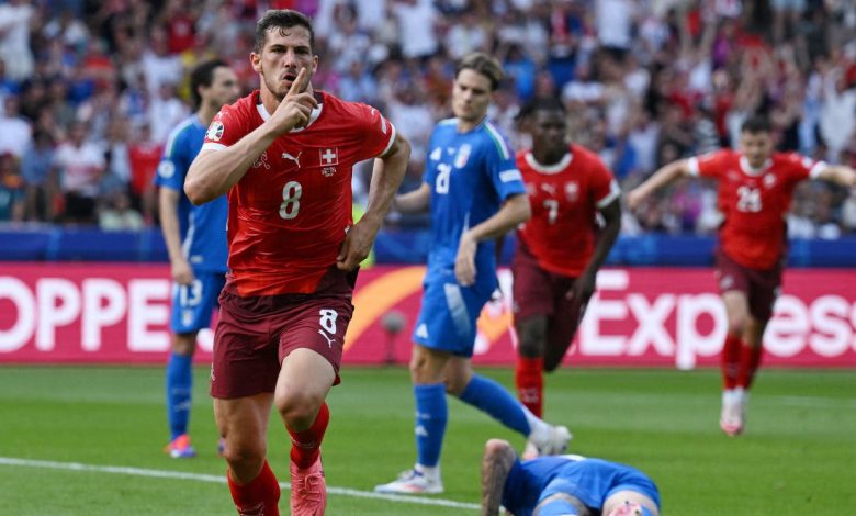 إيطاليا تودع منافسات يورو 2024 بعد الخسارة أمام سويسرا إيطاليا تودع منافسات يورو 2024 بعد الخسارة أمام سويسرا