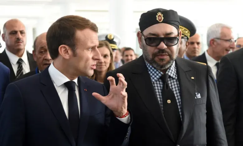 الملك محمد السادس يرحب بالموقف الفرنسي ويدعو ماكرون الى زيارة المغرب