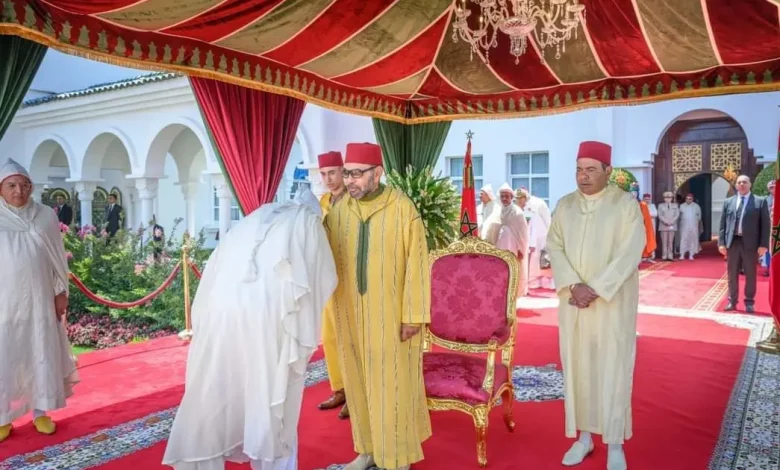 الملك يترأس حفل استقبال بالمضيق بمناسبة عيد العرش