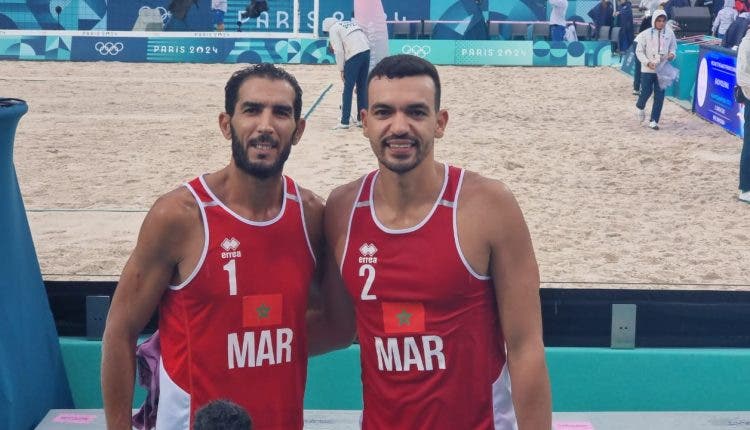 المنتخب المغربي لكرة الطائرة الشاطئية ينهزم أمام أمريكا في أولمبياد باريس