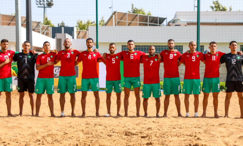 المنتخب المغربي لكرة القدم الشاطئية يفوز وديا على نظيره الإيفواري المنتخب المغربي لكرة القدم الشاطئية يفوز وديا على نظيره الإيفواري