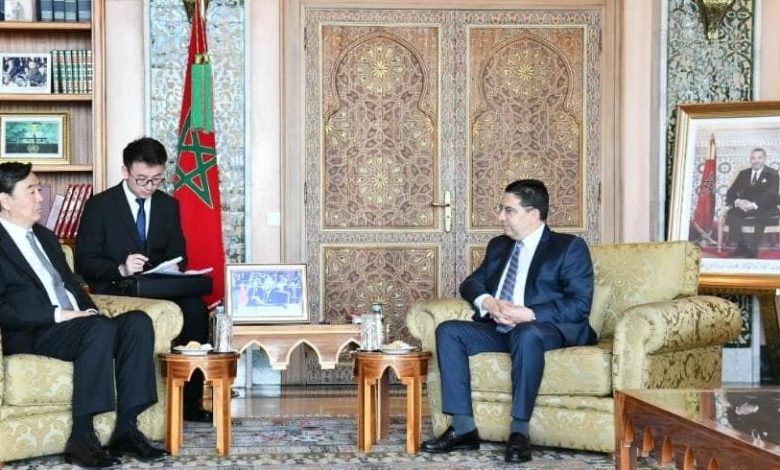 بوريطة يتباحث مع المبعوث الخاص للحكومة الصينية إلى الشرق الأوسط بوريطة يتباحث مع المبعوث الخاص للحكومة الصينية إلى الشرق الأوسط