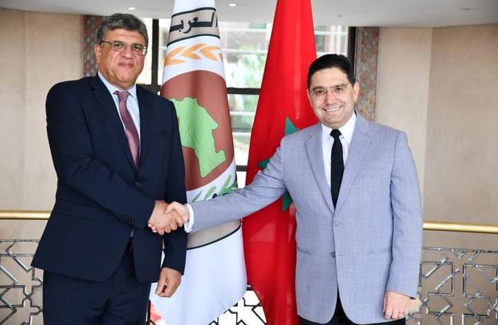 بوريطة يستقبل الأمين العام لاتحاد المغرب العربي بوريطة يستقبل الأمين العام لاتحاد المغرب العربي