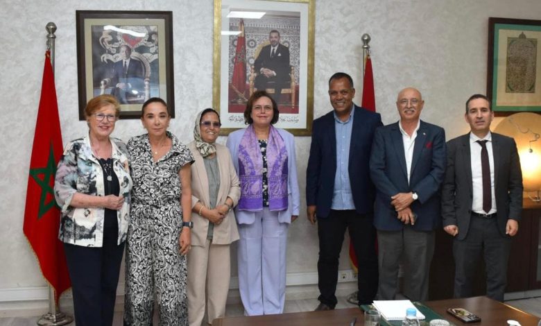 حيار تستقبل ممثلين عن الاتحاد الوطني للجمعيات العاملة في مجال الإعاقة