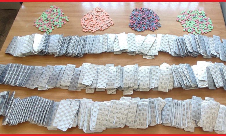 سلا .. إجهاض محاولة تهريب وترويج 9983 قرص مخدر