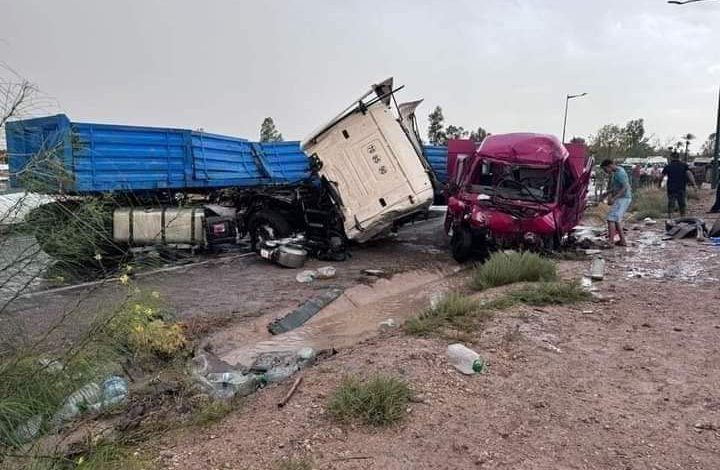 مصرع سيدة وإصابة آخرين في حادث سير خطير بمدينة مراكش مصرع سيدة وإصابة آخرين في حادث سير خطير بمدينة مراكش
