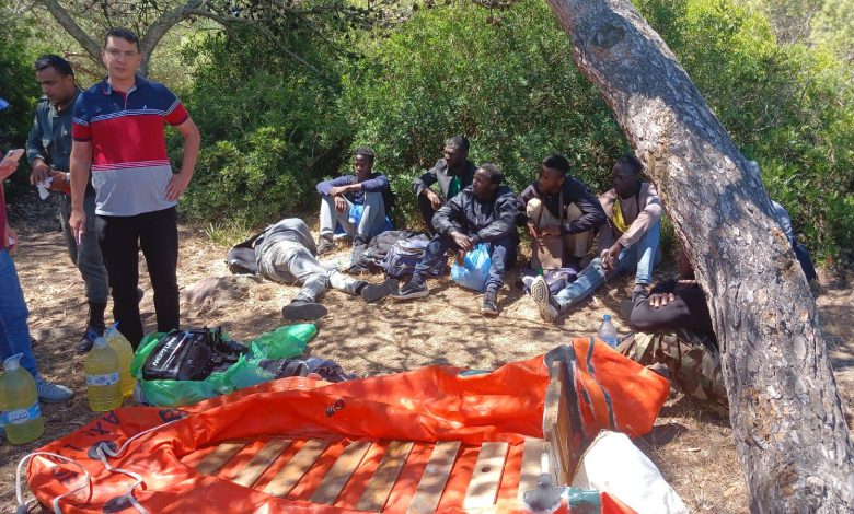 طنجة..توقيف سنغاليين كانوا يحاولون “الحريك” بقارب مطاطي