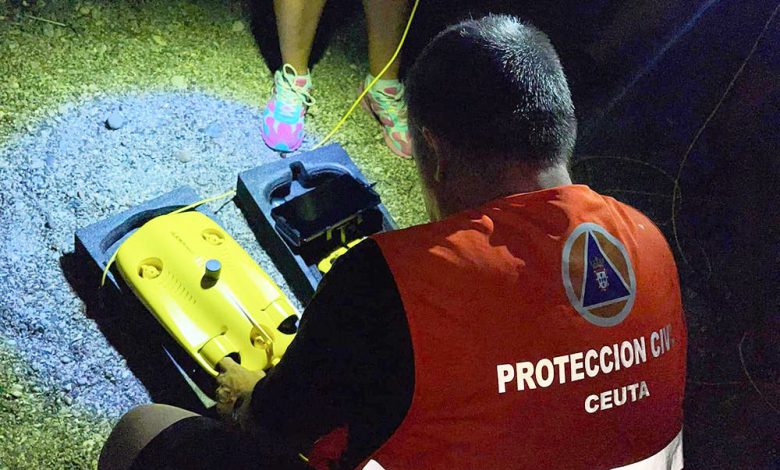 الحماية المدنية بسبتة المحتلة تستعين بـ”الدرون” للبحث عن مفقودين