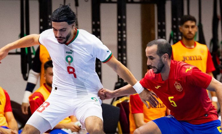 أسود القاعة يثأرون من المنتخب الإسباني