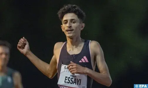 أولمبياد باريس 2024.. تأهل العداء المغربي أنس الساعي إلى نصف نهائي سباق 1500 متر أولمبياد باريس 2024.. تأهل العداء المغربي أنس الساعي إلى نصف نهائي سباق 1500 متر
