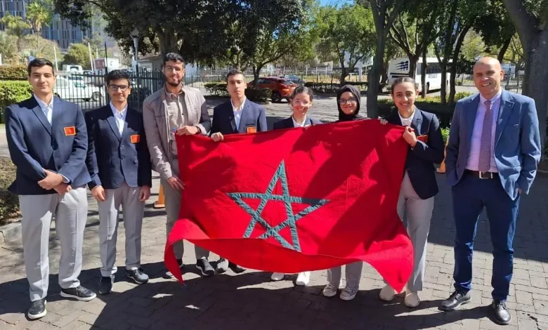 المغرب يُتوج بالمرتبة الأولى إفريقيا في أولمبياد الرياضيات 2024 المغرب يُتوج بالمرتبة الأولى إفريقيا في أولمبياد الرياضيات 2024