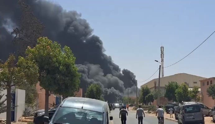 انزكان : حريق بمصنع ل ” البوليستير ” بايت ملول يخلف خسائر انزكان : حريق بمصنع ل ” البوليستير ” بايت ملول يخلف خسائر