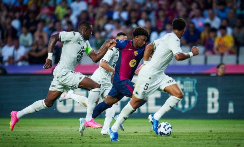 برشلونة يتجرع الخسارة في كأس خوان غامبر أمام موناكو