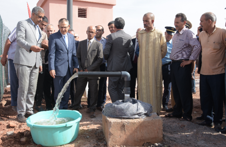 بني ملال…تفقد مشاريع للتزود بالماء الصالح للشرب بالعالم القروي