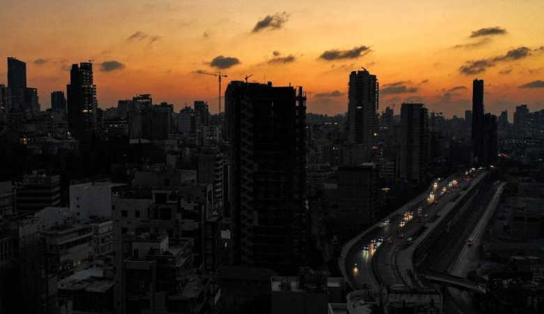 لبنان في ظلام دامس هذه الليلة لبنان في ظلام دامس هذه الليلة