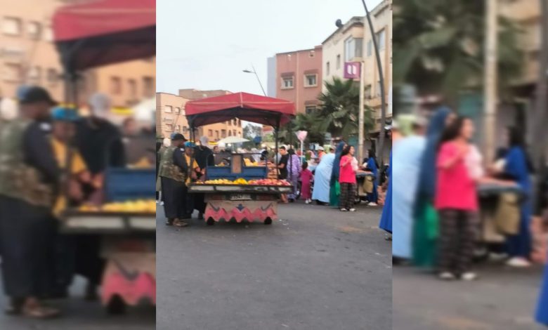 مديونة : الباعة الجائلون وعرباتهم يستعمرون الشوارع خلال عطلة “القائدة “ مديونة : الباعة الجائلون وعرباتهم يستعمرون الشوارع خلال عطلة “القائدة “