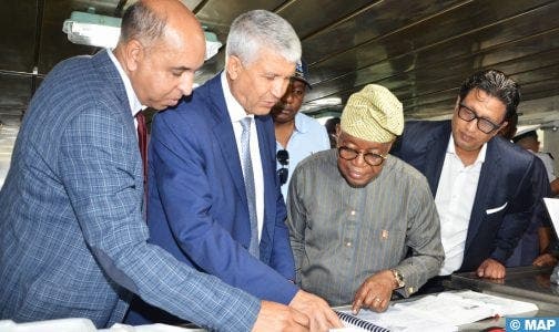 ميناء أكادير.. وفد نيجيري يقوم بزيارة للسفينة العلمية الحسن المراكشي