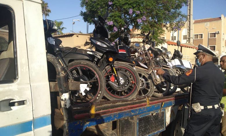 الأمن يشن حملة ضد الدراجات النارية المخالفة للقانون بالدار البيضاء