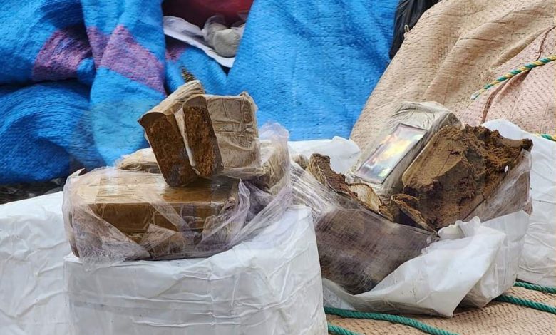 بتعليمات من النيابة العامة.. سلطات المحمدية تتلف كمية كبيرة من المخدرات
